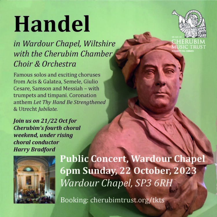 Handel Sacred & Secular Choral Concert in Wardour Chapel